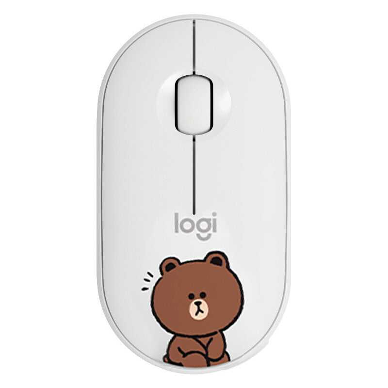 Logitech Pebble Bluetooth Dual-Mode Wireless Mouse K390